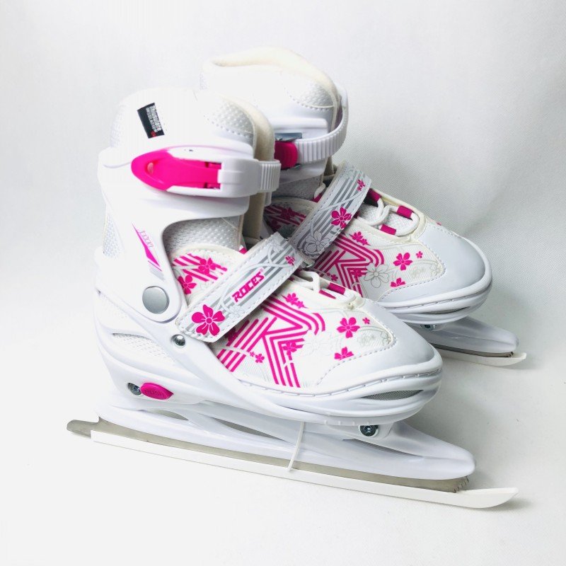 A child can change a scooter's skates