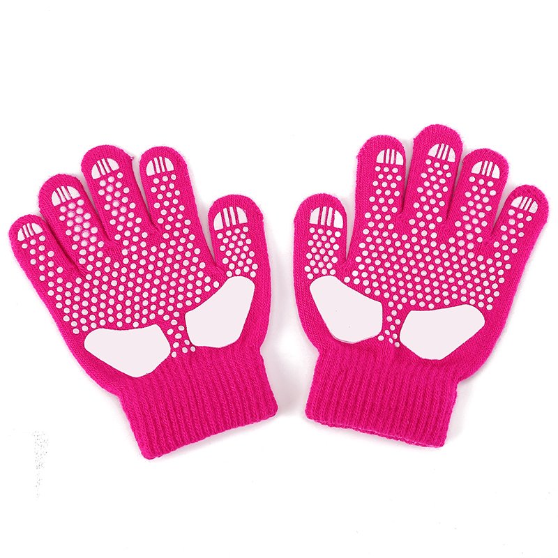Skating gloves for skating and hot-drilling children driving in the winter, men and women, skating and waterproofing