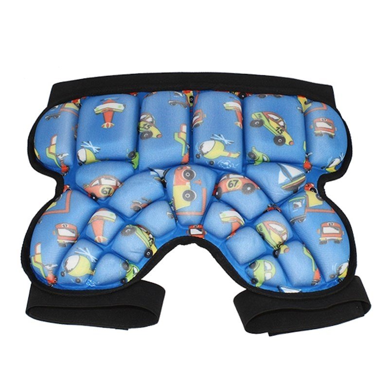 A skating skateboard ass mat for a kid with a wheel-skating ass and a skating ass