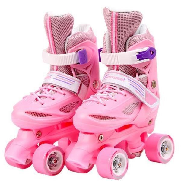 A four-wheeler of skating skating skate skates can be transferred to an adult skater, male and female