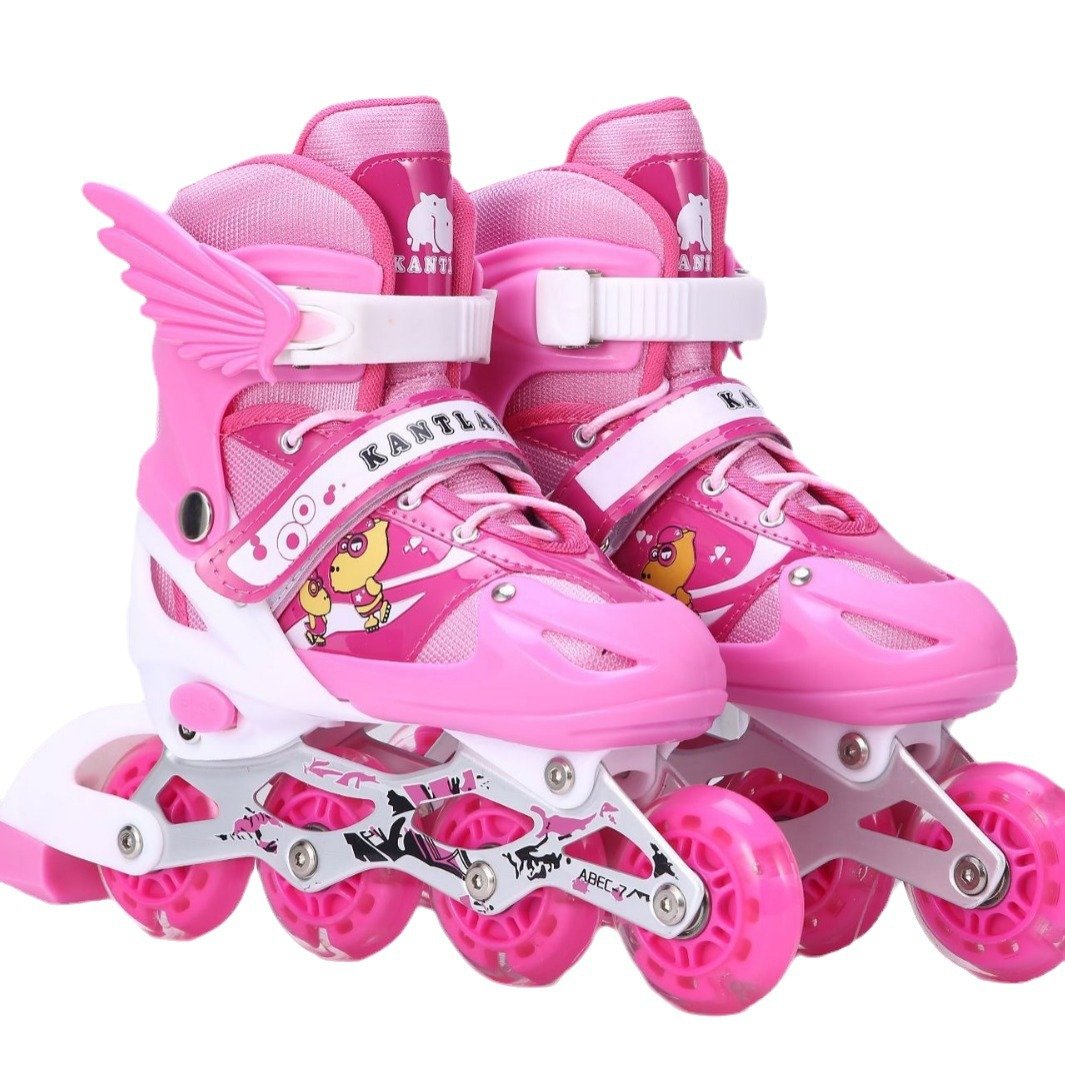 Skating slippers for the first year of the roller skates