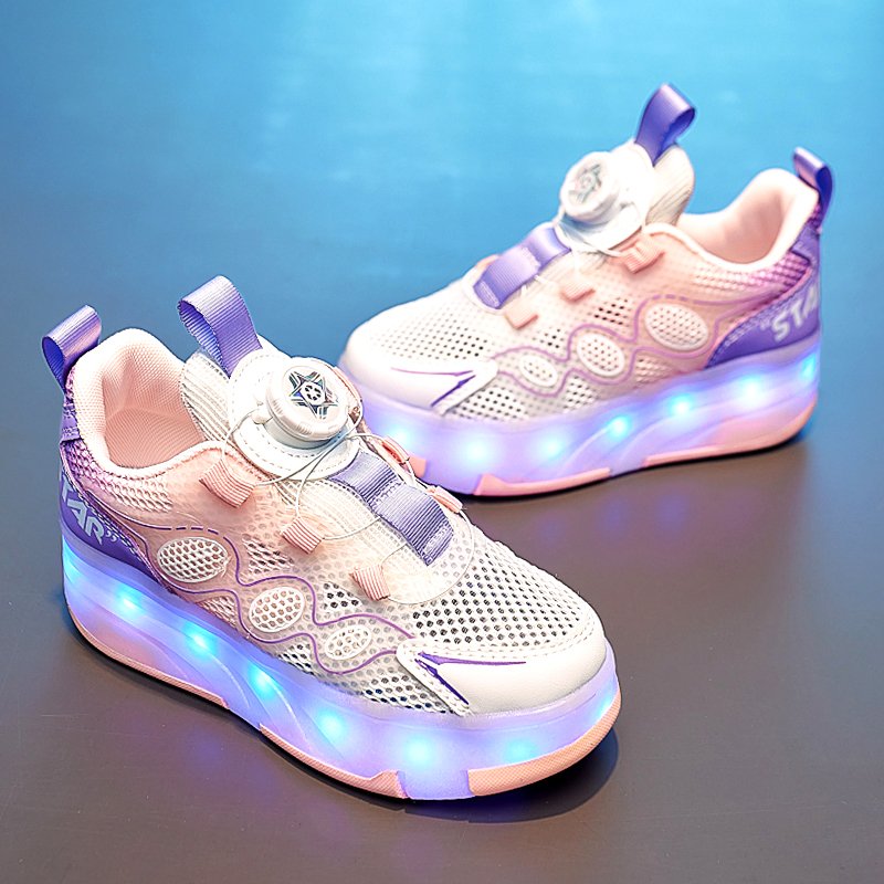 A new 2024 for girls to take their shoes away, and a four-wheeler with a wheel, and a girl tossed her shoes away