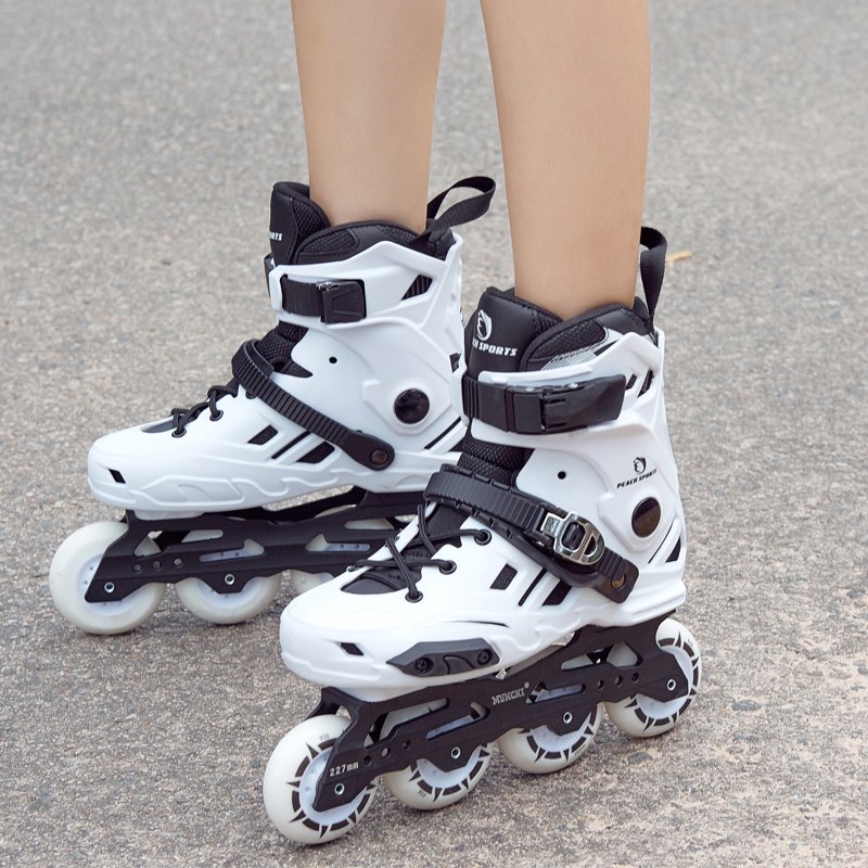 Roller skates, adult skates, male and female, single-trainer, professional florist beginners, dry skates straight-on