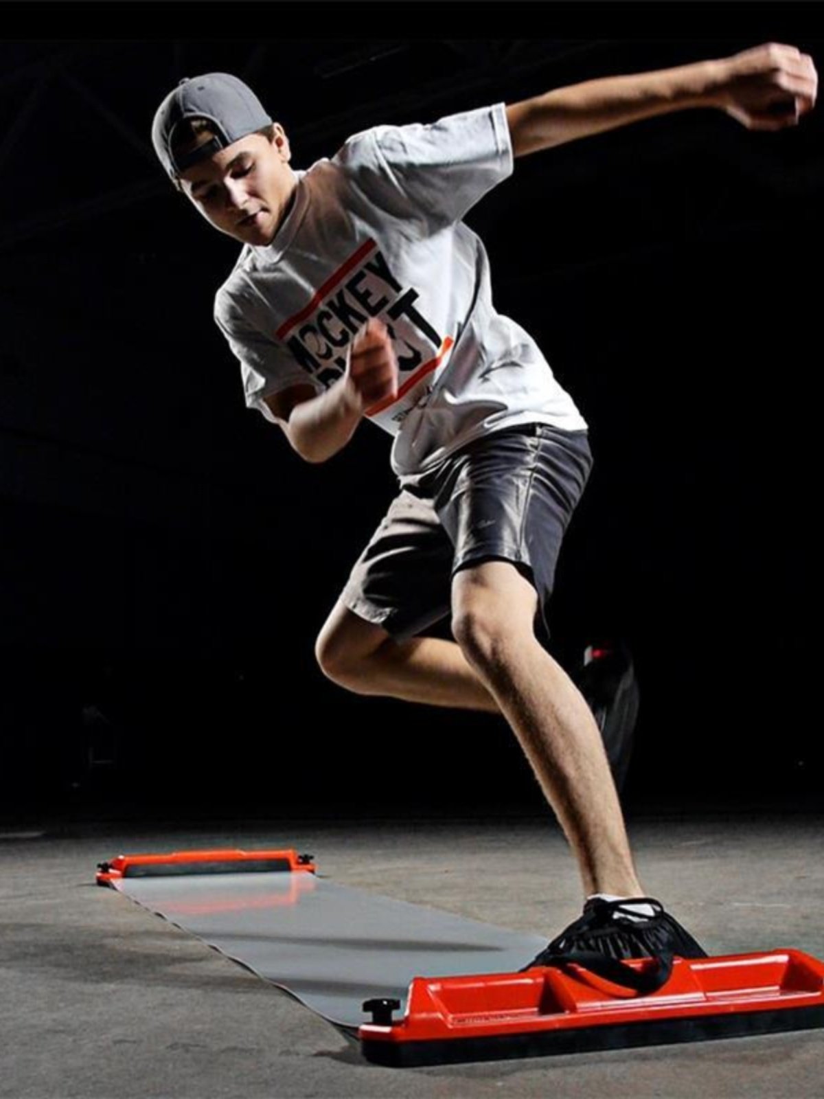 HockeyShot skateboards, import imitating ice, skaters, home skating