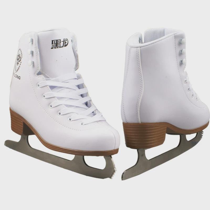 An ice-cream-shoe grown-up skater boy with a skating face