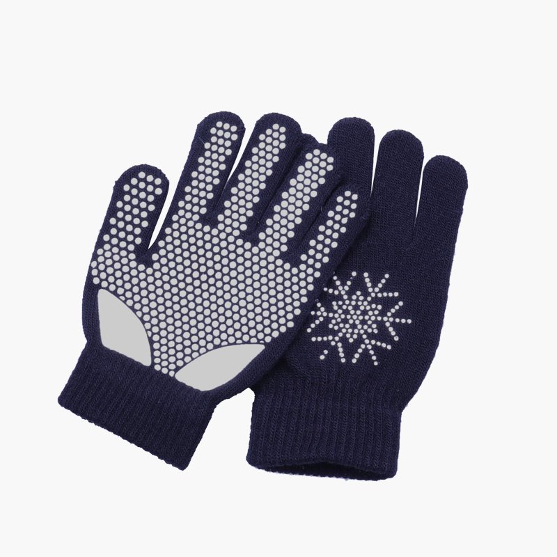 Skating gloves for children with skating and skating and skating gloves with thick waterproof gloves
