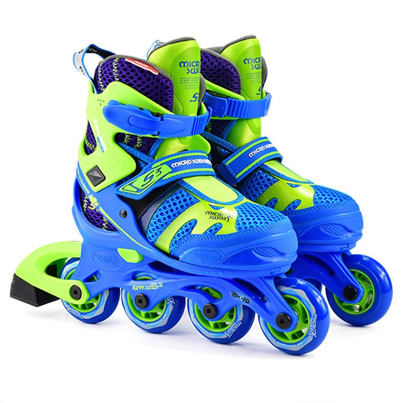 clean-up of various brand-name skates, skater children, boys and girls