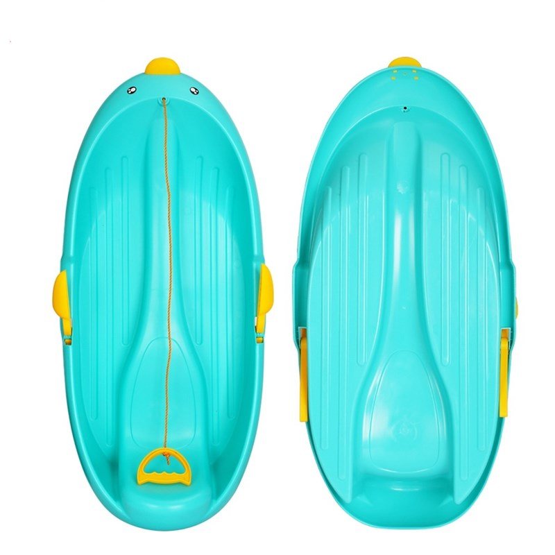 Ice-car children balance snowboards, snowboards, sleigh-sleighs outside, doubles thicker