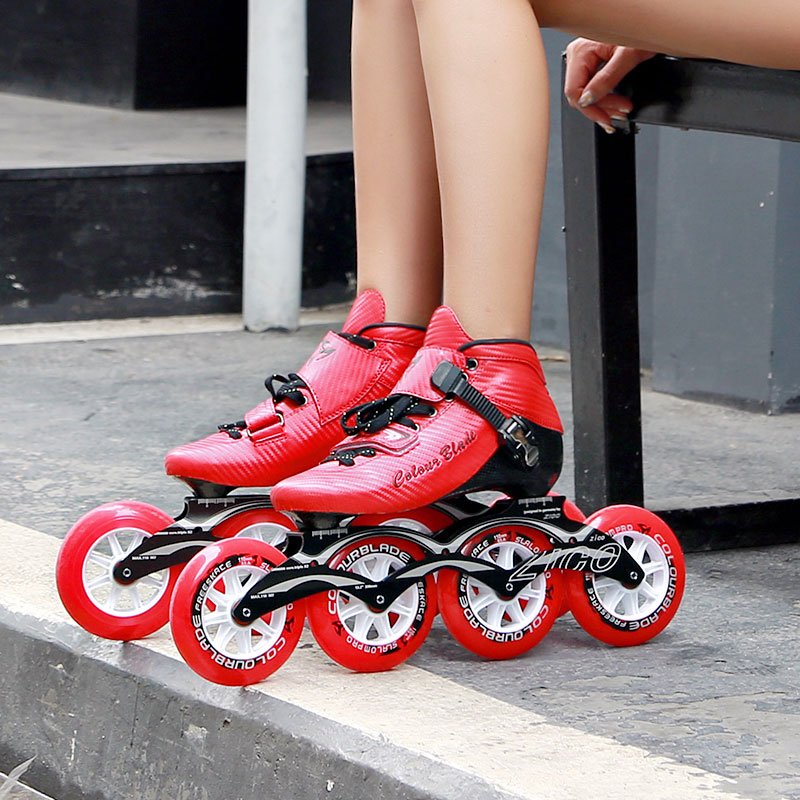Specialized straight-drive slider, adult carbon-fibre-high-wheel slipper, child skater