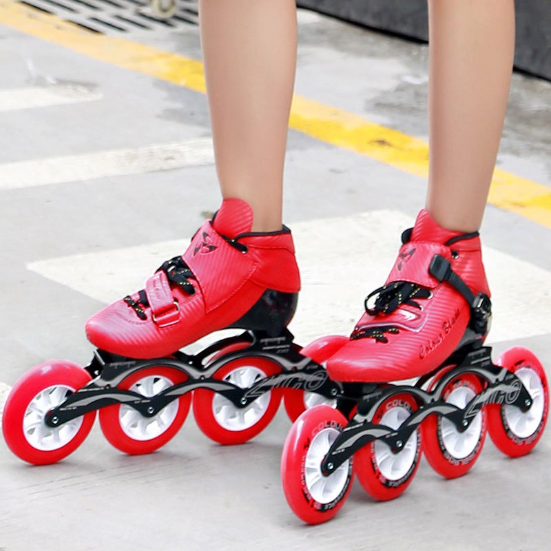 Specialized straight-drive slider, adult carbon-fibre-high-wheel slipper, child skater
