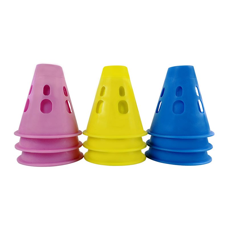 Roller-post barrier training cups luminous skateboards, corner-marked tripe