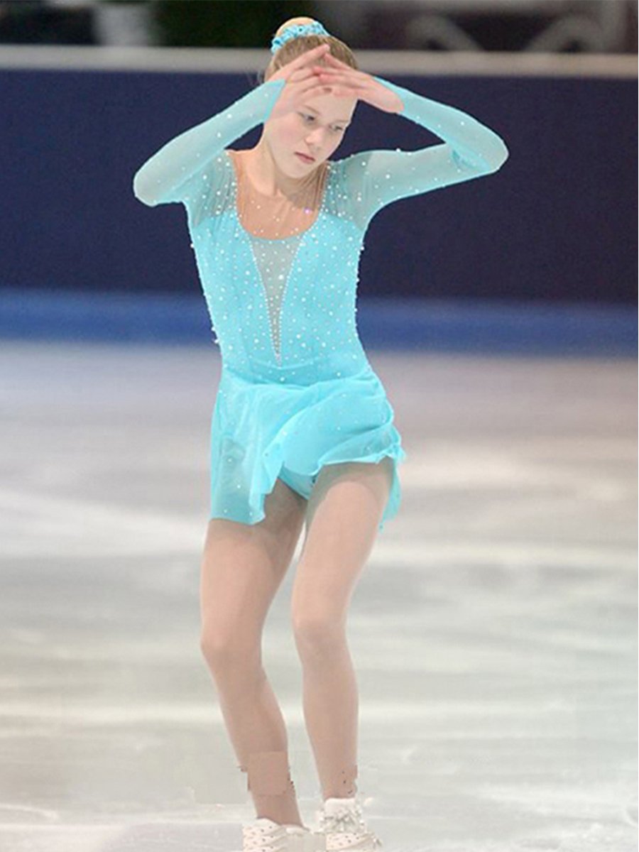 Children's gymnasium skating costumes, skating skating skating