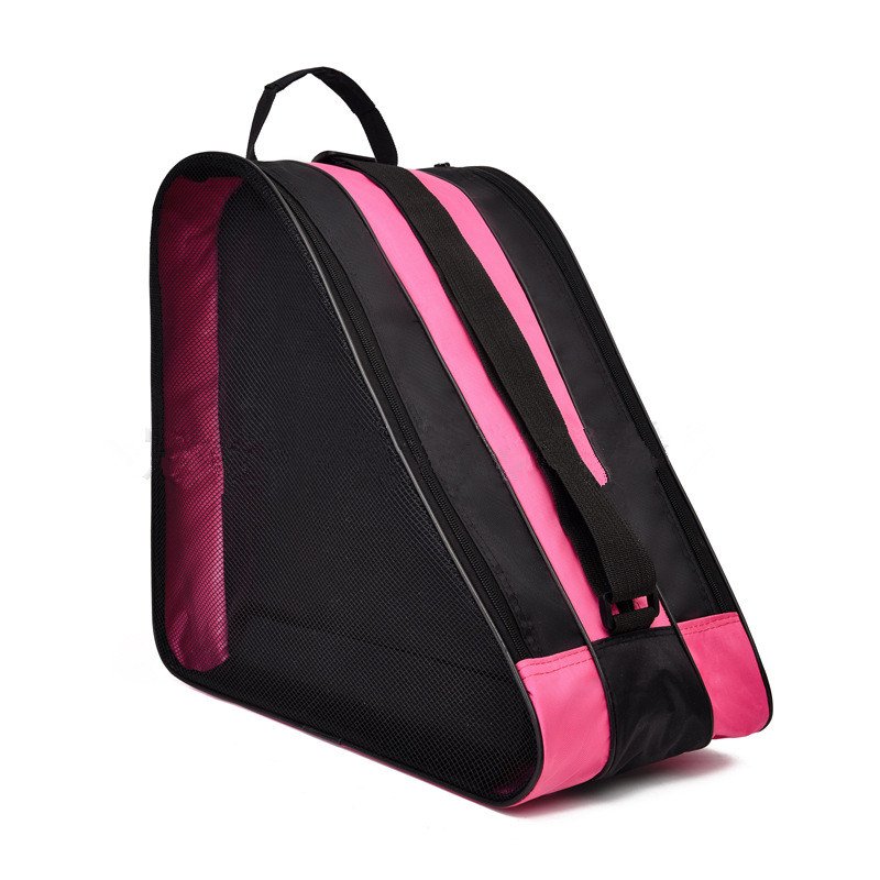 Roller slipper bags, rollerback packs, triangulated with skating shoes for adult children