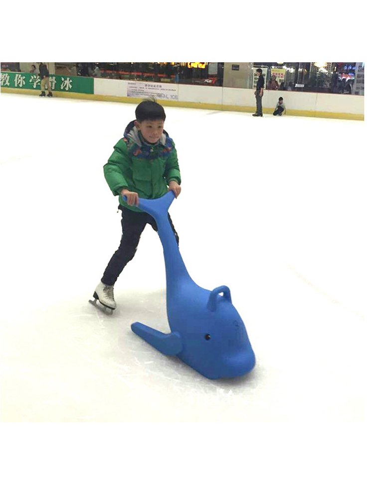 Skating assistant, penguin, ice field booster, white whale, ice skating skating aid
