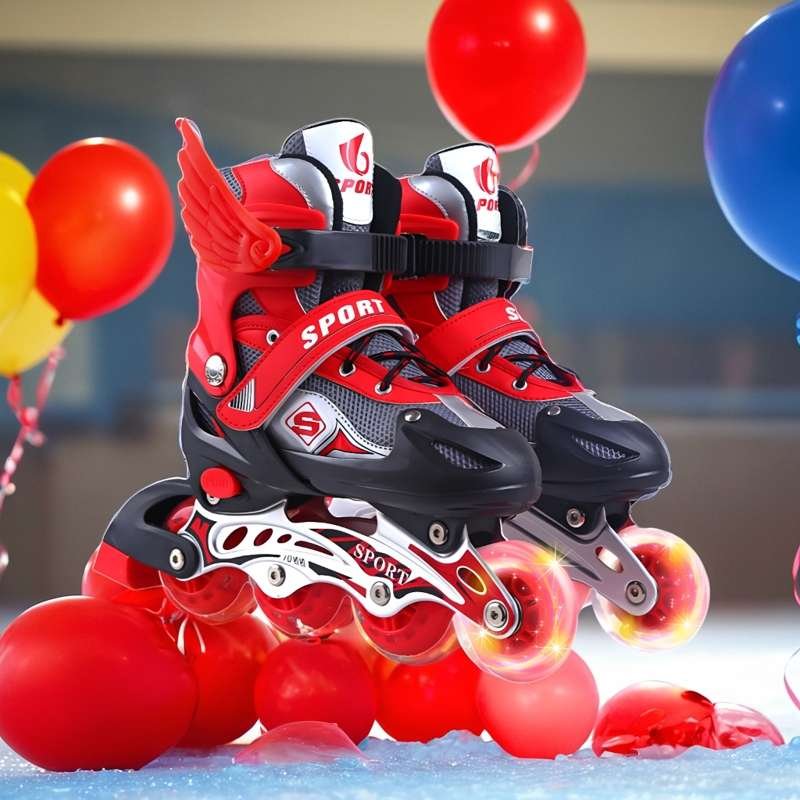 Direct skates, boys and girls