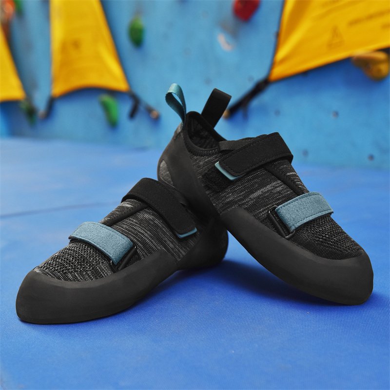 New rock-climbing shoes for men and women in indoors