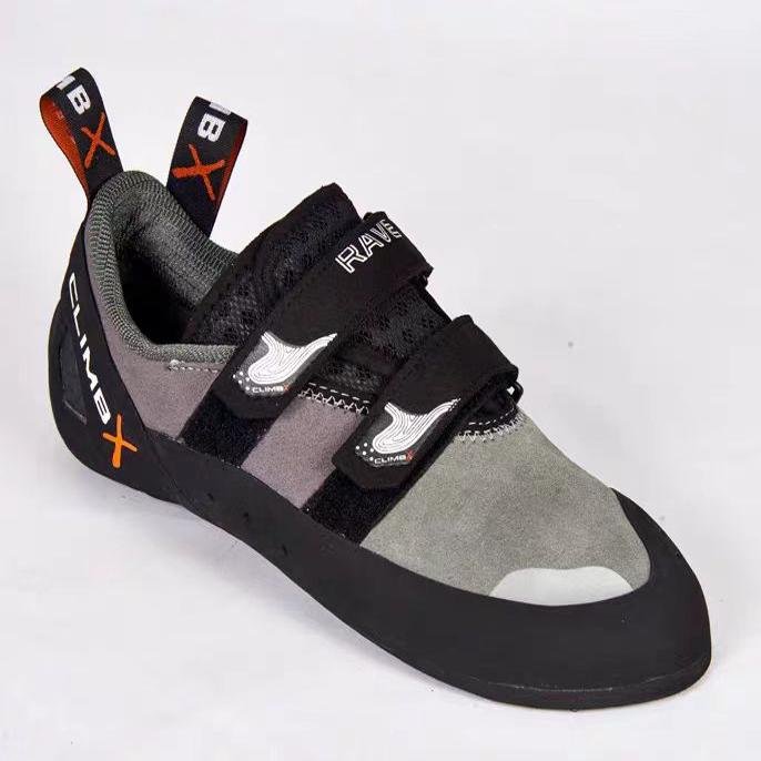 Climbx climbing shoes, men and women inside and out, training in rock climbing shoes