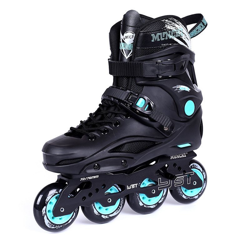 Decanon Roller Shoe Adult Skewer, straight skater skater, dry-shoe-shoe professional flat