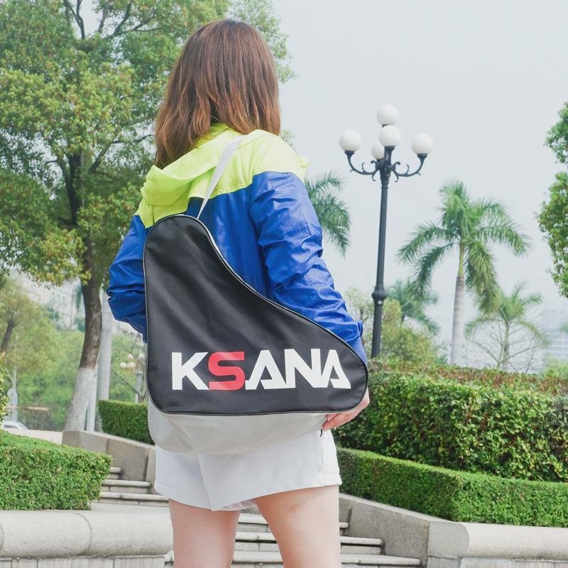 The adult children's two-step skates and a straight-shoot slipper pack of waterproof sole shoulder and thicker and wider outdoor sports bags