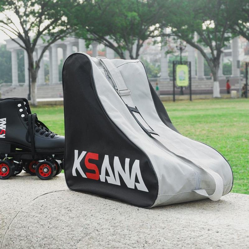 The adult children's two-step skates and a straight-shoot slipper pack of waterproof sole shoulder and thicker and wider outdoor sports bags
