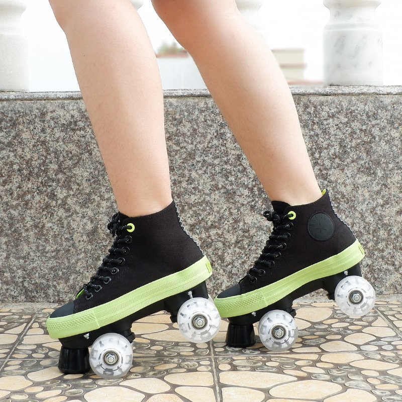 Skating slippers, two rowboats, adult skates, men and women, four rounds of flashing, dry skates, starters, adult skis