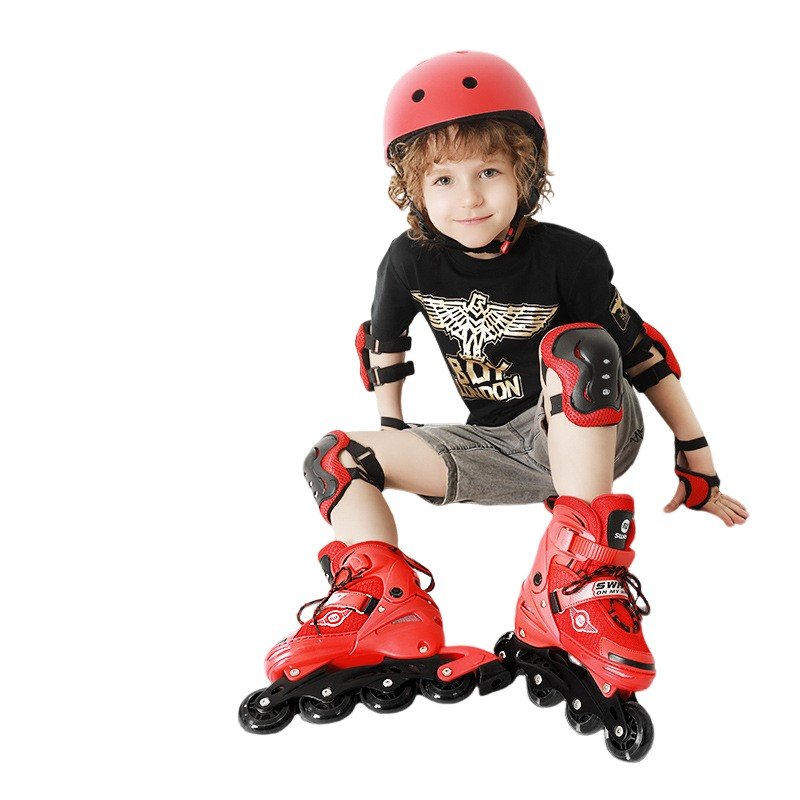 SWAYS SKATES FOR CHILDREN WITH A FULL SET OF MALE AND FEMALE PROS