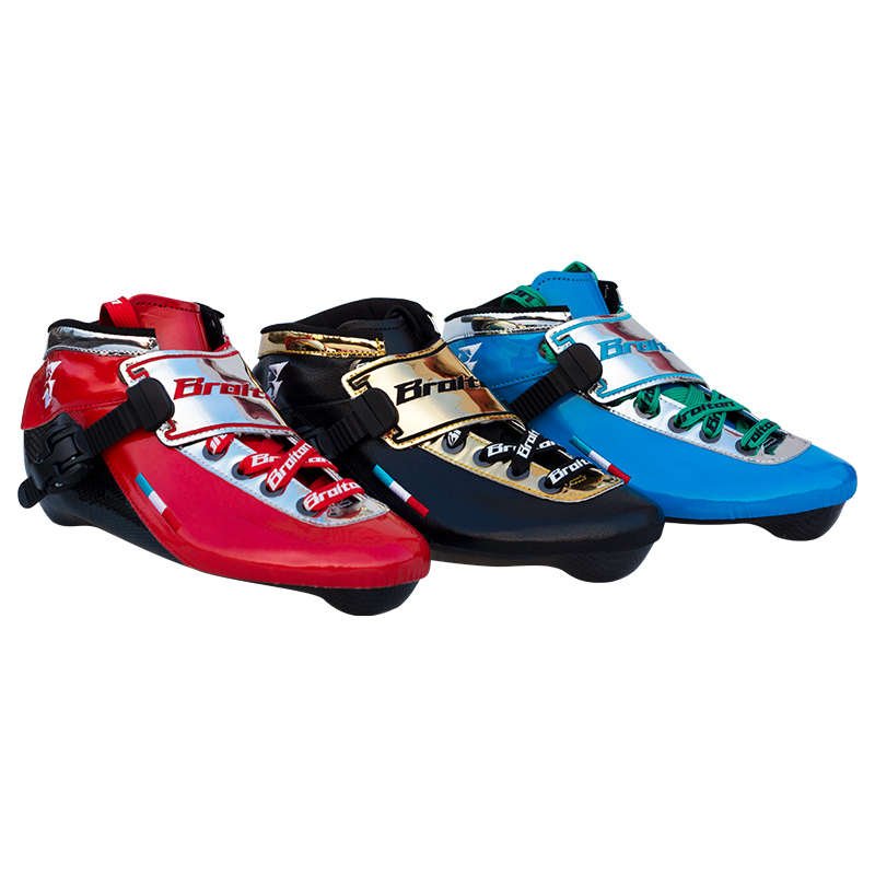 BROITON CARBON-FIBRE SLIDER SHOES FOR ADULT CHILDREN RACING FOR CARBON-FIBRE SKATER SHOES