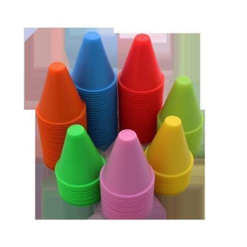 Roller slider training cups for windproof roadblocks and skating slipper skating barriers with horns marked with barriers