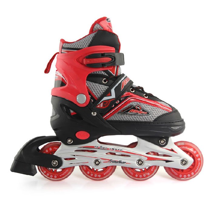 ALL-SHOE-HEADED CHILDREN'S ROLLERS/COOLERS/ SKATES WHEELED SHOES AND PU-RESISTANT GRINDERS