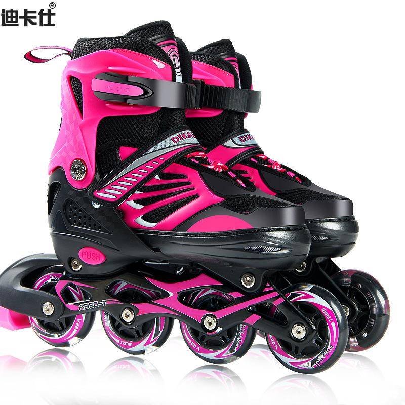 DICASIS D981 ICE SKATER CHILDREN WITH A FULL SET OF SKATING SKATING SKATES FOR MALE AND FEMALE JUNIORS IN DRY ICE