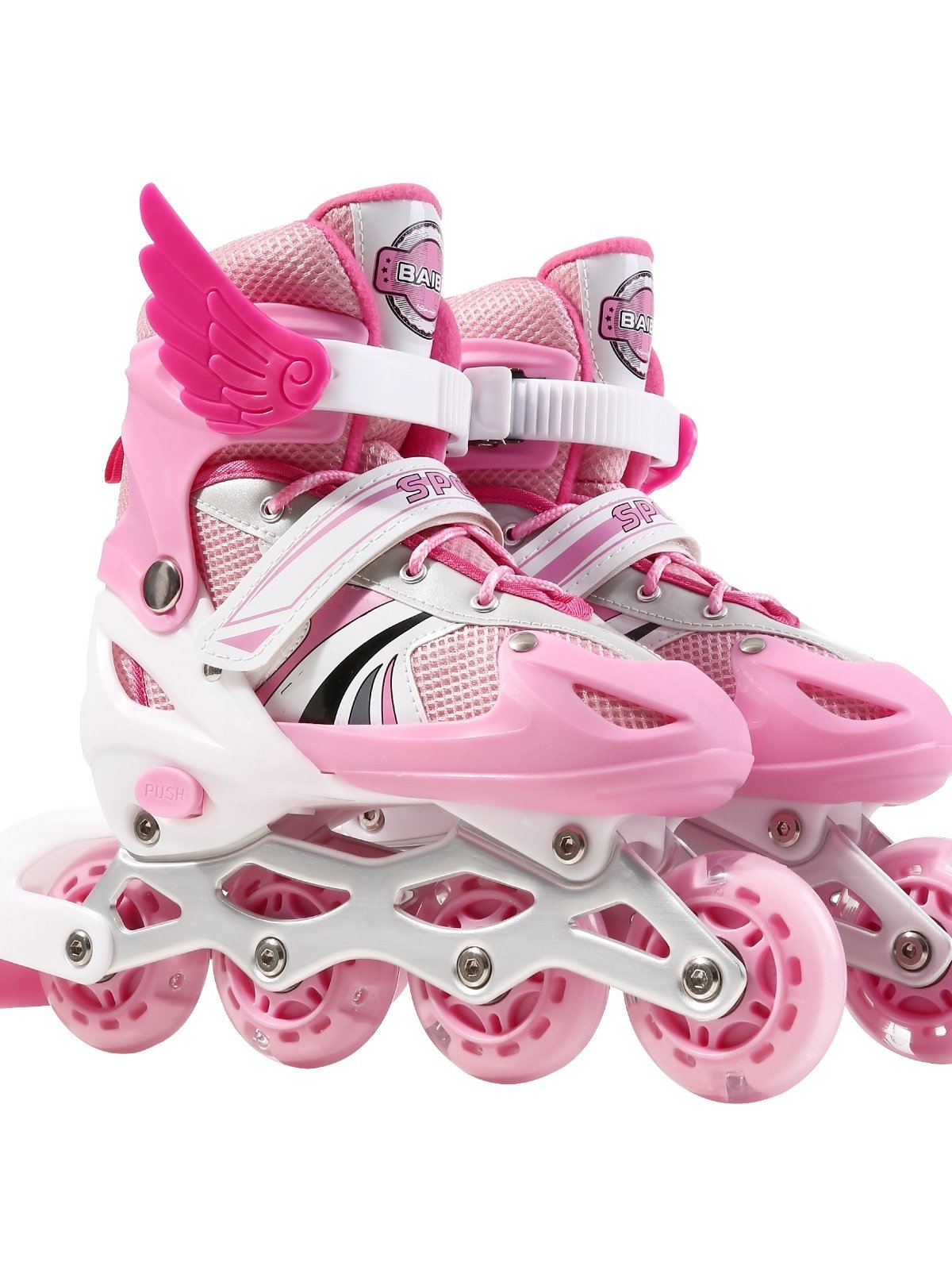 Decanon skates, full of single-slided children's skates
