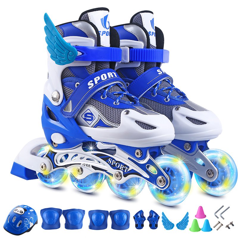 Decanon's real skater children are all skating skating skates and dry-sleeved