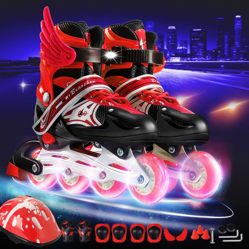 Ages 3 - 5 - 6 - 8 - 10 - 12 for starters of skater shoes with both male and female adults