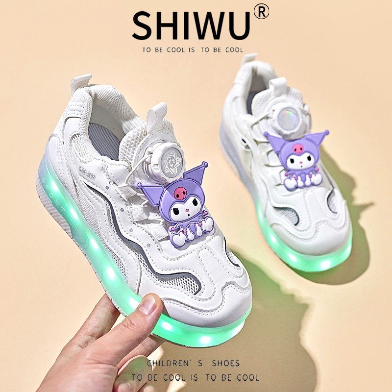 Dika Quilami Roller Shoe Kids Summer 2024 new girls ran away with four invisible rollers