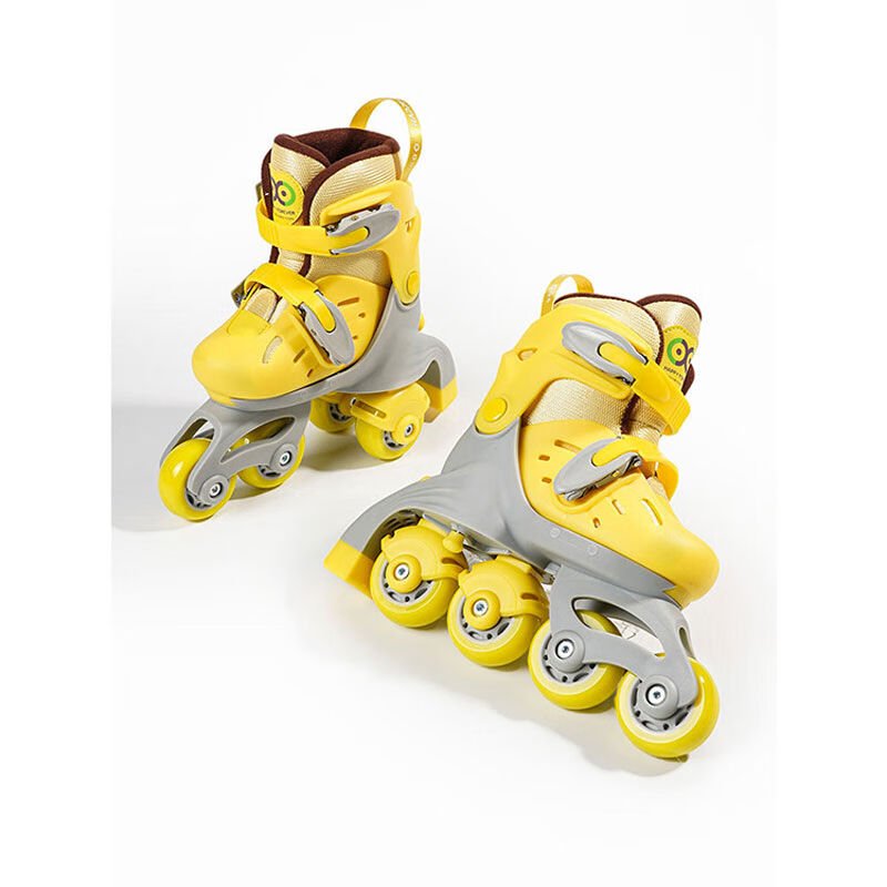 Two skates, first-school kids' roller skates