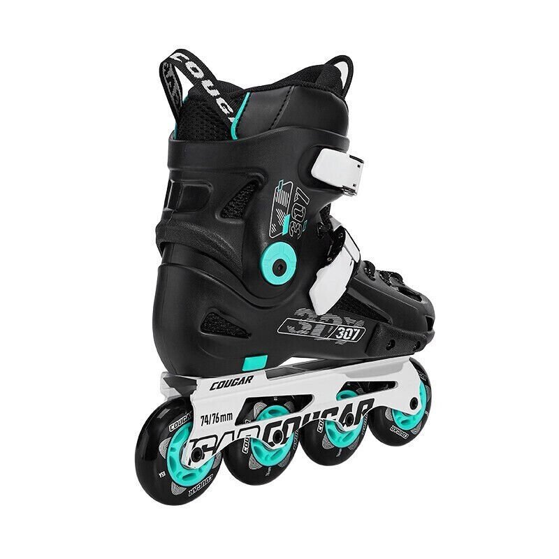 COUGAR (COUGAR) MZS 307C MALE AND FEMALE ROLLER SKATES STRAIGHT SKATES DRY