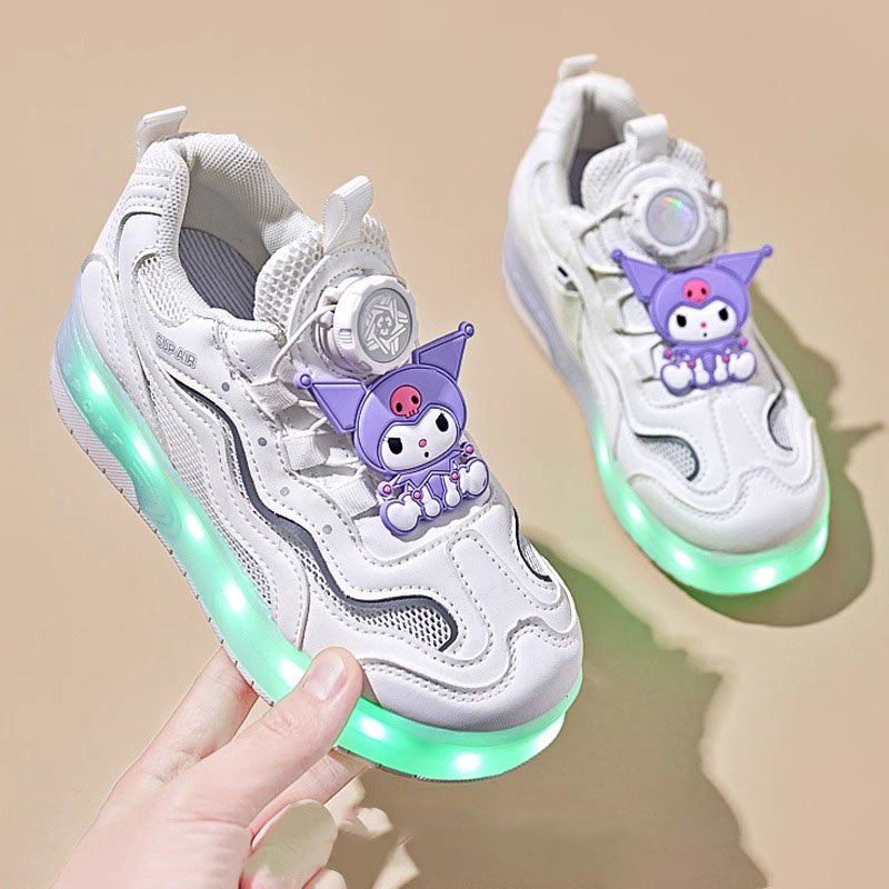 Germany's 2024 new sneakers, summer girls, invisible four-wheels, shrunk super light children's slippers