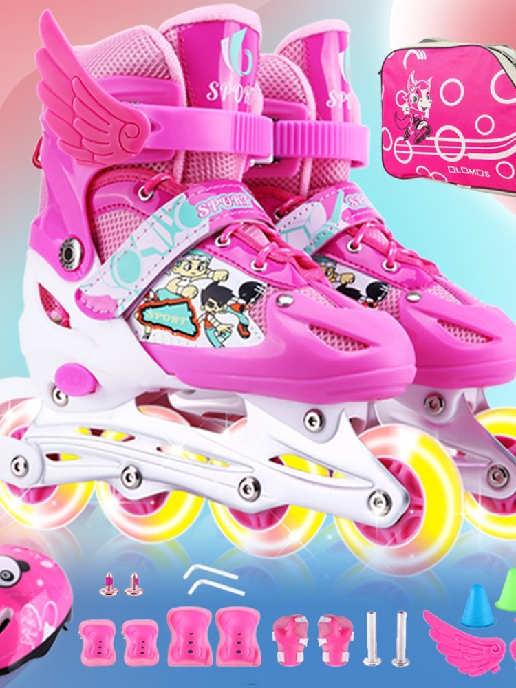 Decanon skater children's starters with a full set of skatings for little girls