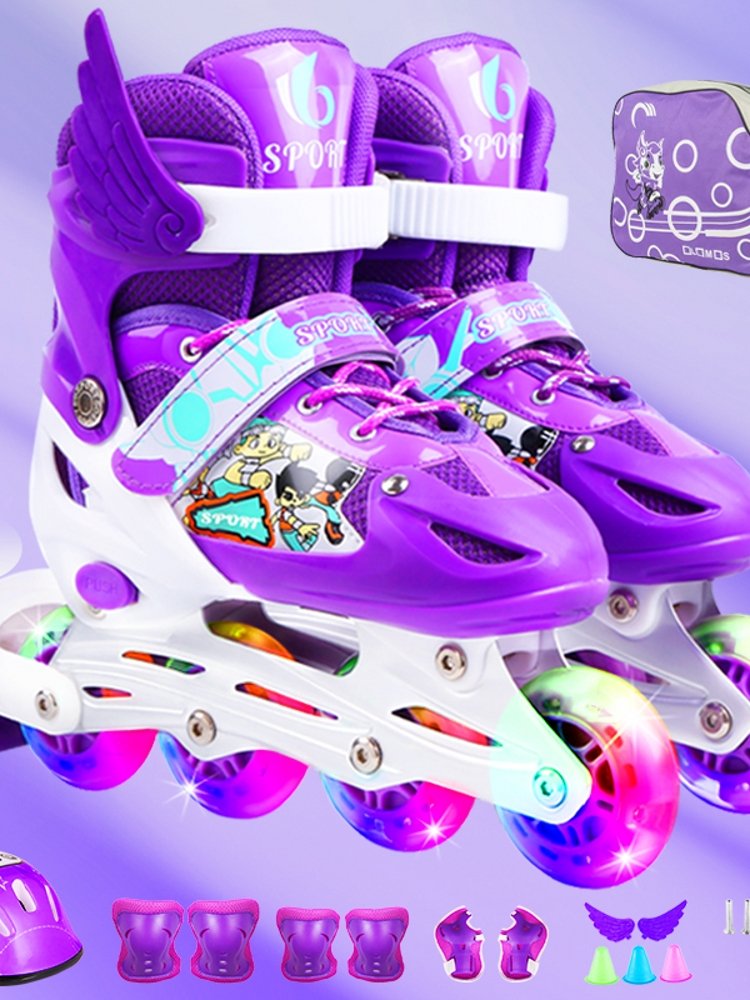 Decanon skater children's starters with a full set of skatings for little girls