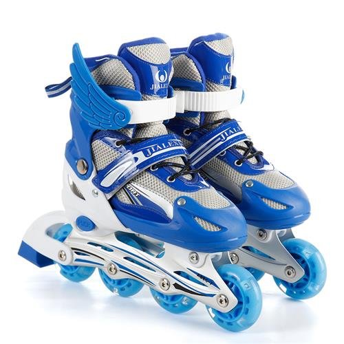 Children's skates are all flashy and beginners' roller skates