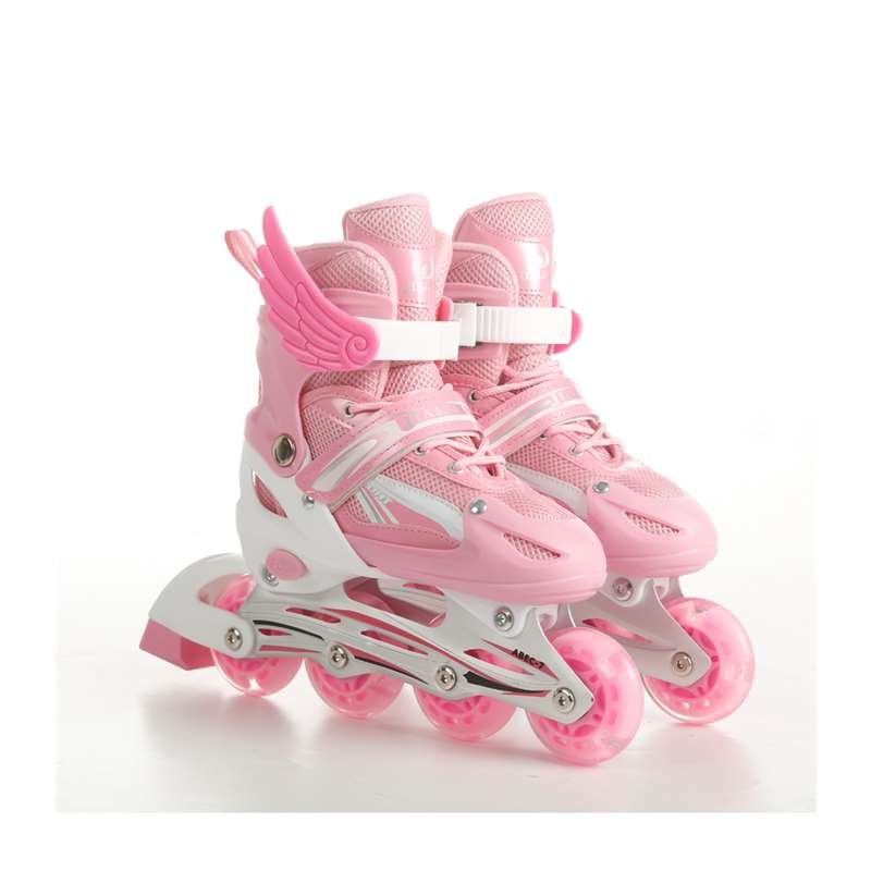 Children's skates are all flashy and beginners' roller skates