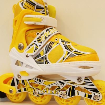 Swift slippers for young children aged 4-6-8, girls and boys in skates suit, skating skates for children