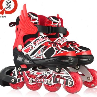 Swift slippers for young children aged 4-6-8, girls and boys in skates suit, skating skates for children
