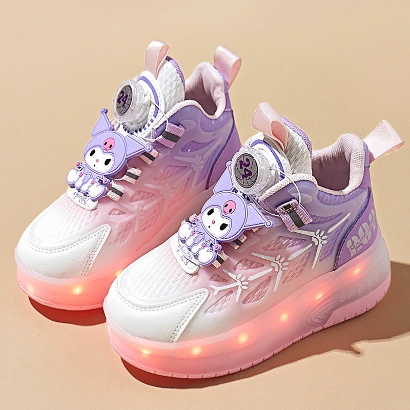 Dicka girls with two pairs of shoes and 2024 springs of children's skating shoes can contract