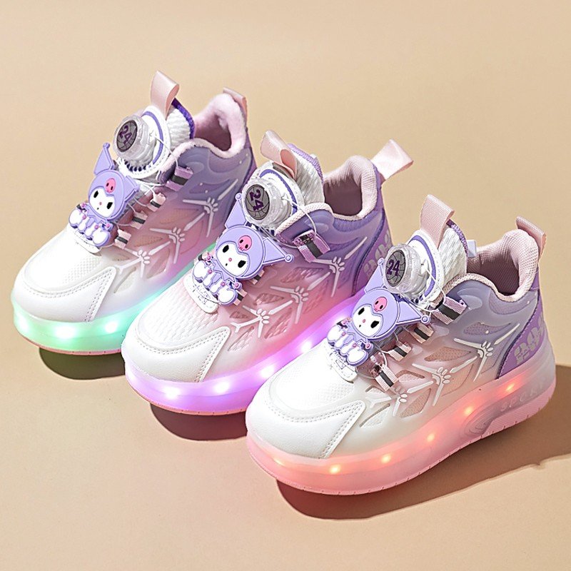 Dicka girls with two pairs of shoes and 2024 springs of children's skating shoes can contract