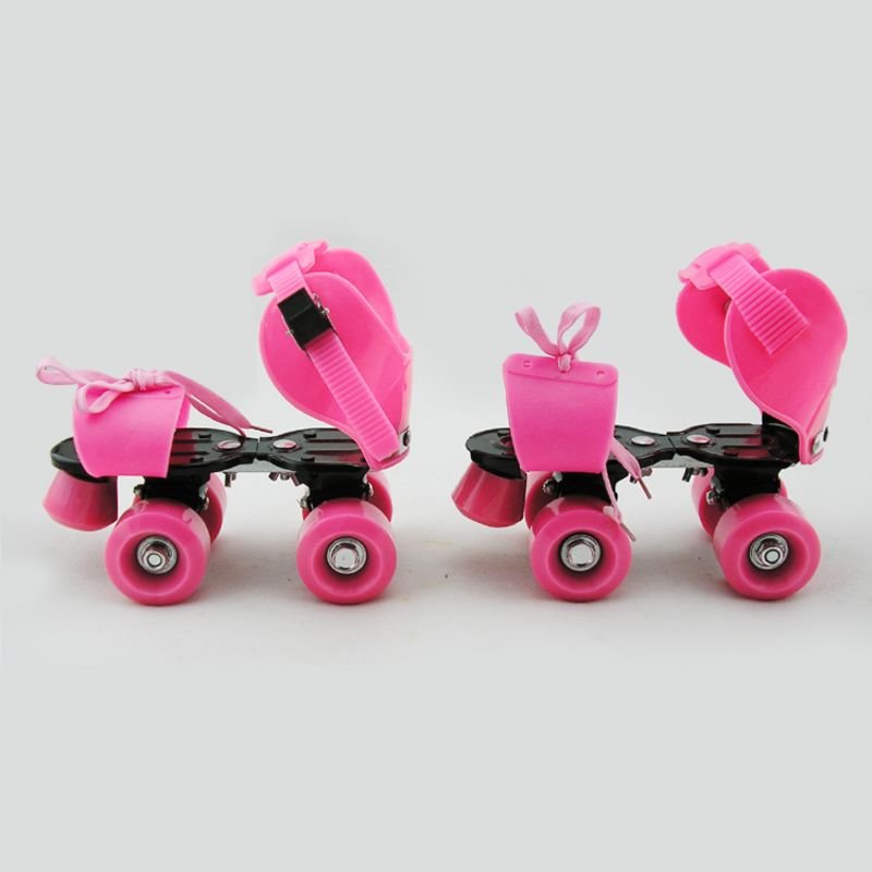 An upgraded child can regulate four-wheeled skates, skate skates, and a slab of dry skates