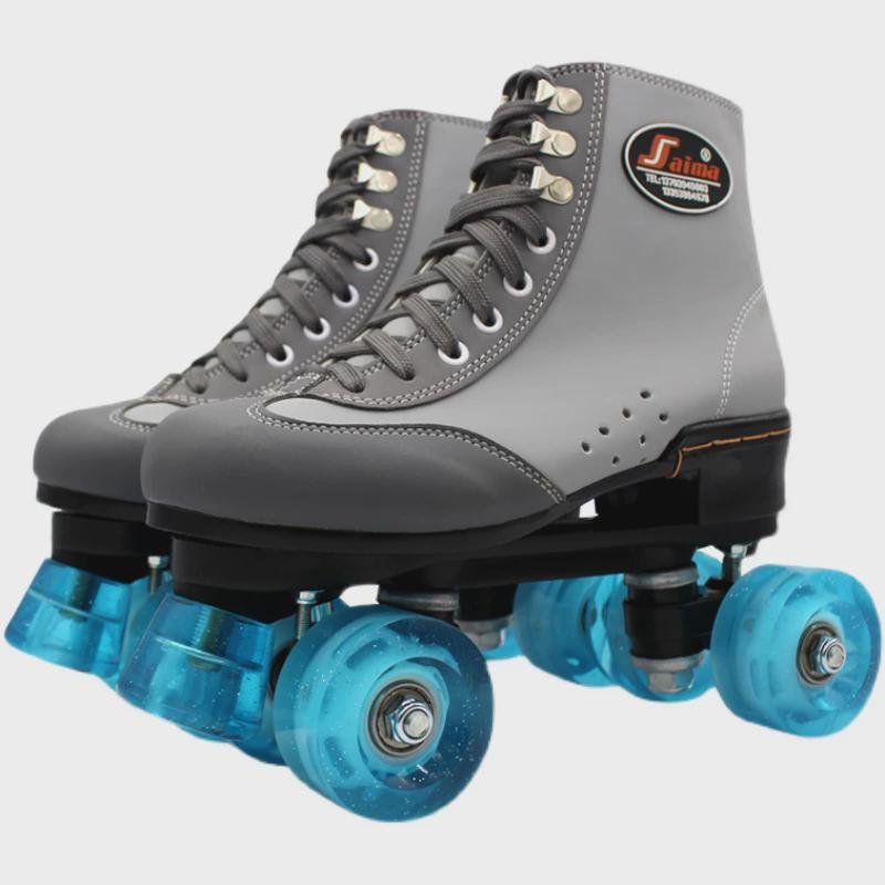 New adult skater pairs of skates, four-wheeler male and female professional skater children, adult flash