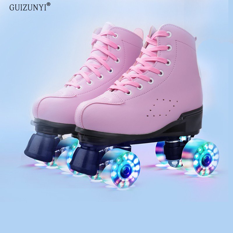 Four rounds of dry skates, two wheel slippers for both men and women