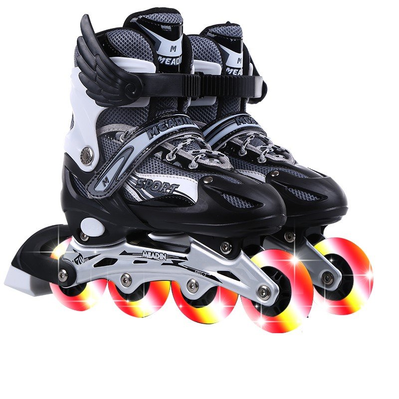 MICRO REGULAR SKATER CHILDREN, FULL OF SKATING SKATING SKATES AND DRY-SKATING WHEELS TO GET BOYS AND GIRLS STARTED
