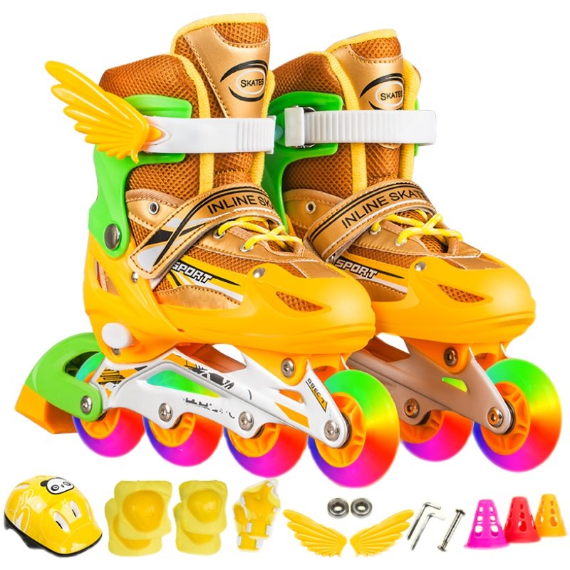 Decanon skates for children with 3-6-7-8-10-year-old roller skates